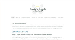 Desktop Screenshot of mollysangels.com