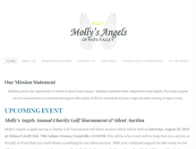 Tablet Screenshot of mollysangels.com